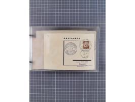 1936/39, Sammlung “DSP Deutsche Afrika-Linien/Hamburg-Afrika” mit ca. 65 Briefen, Karten und GSK, dabei viele verschiedene St