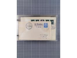 1936/39, Sammlung “DSP Deutsche Afrika-Linien/Hamburg-Afrika” mit ca. 65 Briefen, Karten und GSK, dabei viele verschiedene St