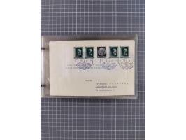 1936/39, Sammlung “DSP Deutsche Afrika-Linien/Hamburg-Afrika” mit ca. 65 Briefen, Karten und GSK, dabei viele verschiedene St