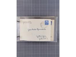 1936/39, Sammlung “DSP Deutsche Afrika-Linien/Hamburg-Afrika” mit ca. 65 Briefen, Karten und GSK, dabei viele verschiedene St