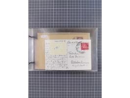 1936/39, Sammlung “DSP Deutsche Afrika-Linien/Hamburg-Afrika” mit ca. 65 Briefen, Karten und GSK, dabei viele verschiedene St