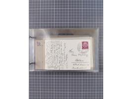 1936/39, Sammlung “DSP Deutsche Afrika-Linien/Hamburg-Afrika” mit ca. 65 Briefen, Karten und GSK, dabei viele verschiedene St