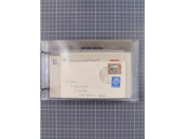 1936/39, Sammlung “DSP Deutsche Afrika-Linien/Hamburg-Afrika” mit ca. 65 Briefen, Karten und GSK, dabei viele verschiedene St