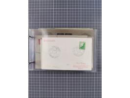 1936/39, Sammlung “DSP Deutsche Afrika-Linien/Hamburg-Afrika” mit ca. 65 Briefen, Karten und GSK, dabei viele verschiedene St