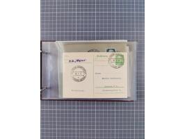 1936/39, Sammlung “DSP Deutsche Afrika-Linien/Hamburg-Afrika” mit ca. 65 Briefen, Karten und GSK, dabei viele verschiedene St