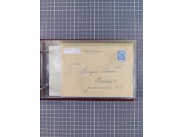 1936/39, Sammlung “DSP Deutsche Afrika-Linien/Hamburg-Afrika” mit ca. 65 Briefen, Karten und GSK, dabei viele verschiedene St