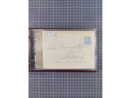 1936/39, Sammlung “DSP Deutsche Afrika-Linien/Hamburg-Afrika” mit ca. 65 Briefen, Karten und GSK, dabei viele verschiedene St