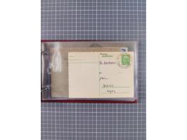 1936/39, Sammlung “DSP Deutsche Afrika-Linien/Hamburg-Afrika” mit ca. 65 Briefen, Karten und GSK, dabei viele verschiedene St