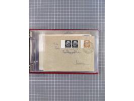 1936/39, Sammlung “DSP Deutsche Afrika-Linien/Hamburg-Afrika” mit ca. 65 Briefen, Karten und GSK, dabei viele verschiedene St