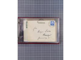 1936/39, Sammlung “DSP Deutsche Afrika-Linien/Hamburg-Afrika” mit ca. 65 Briefen, Karten und GSK, dabei viele verschiedene St