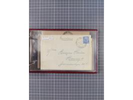 1936/39, Sammlung “DSP Deutsche Afrika-Linien/Hamburg-Afrika” mit ca. 65 Briefen, Karten und GSK, dabei viele verschiedene St