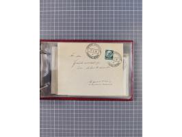 1936/39, Sammlung “DSP Deutsche Afrika-Linien/Hamburg-Afrika” mit ca. 65 Briefen, Karten und GSK, dabei viele verschiedene St