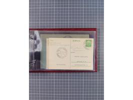 1936/39, Sammlung “DSP Deutsche Afrika-Linien/Hamburg-Afrika” mit ca. 65 Briefen, Karten und GSK, dabei viele verschiedene St