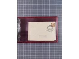 1936/39, Sammlung “DSP Deutsche Afrika-Linien/Hamburg-Afrika” mit ca. 65 Briefen, Karten und GSK, dabei viele verschiedene St