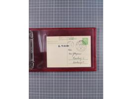 1936/39, Sammlung “DSP Deutsche Afrika-Linien/Hamburg-Afrika” mit ca. 65 Briefen, Karten und GSK, dabei viele verschiedene St