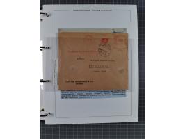 1933/39, Sammlung “DSP Hamburg-Amerika” (Westindien und Cuba-Mexiko) mit fast 50 Briefen, Karten und GSK, dabei Bedarfspost, 