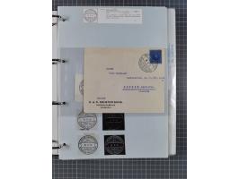 1933/39, Sammlung “DSP Hamburg-Amerika” (Westindien und Cuba-Mexiko) mit fast 50 Briefen, Karten und GSK, dabei Bedarfspost, 