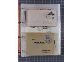 1933/39, Sammlung “DSP Hamburg-Amerika” (Westindien und Cuba-Mexiko) mit fast 50 Briefen, Karten und GSK, dabei Bedarfspost, 