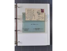 1933/39, Sammlung “DSP Hamburg-Amerika” (Westindien und Cuba-Mexiko) mit fast 50 Briefen, Karten und GSK, dabei Bedarfspost, 