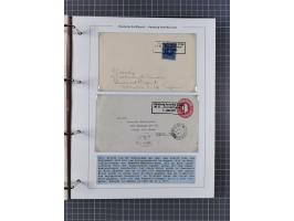 1933/39, Sammlung “DSP Hamburg-Amerika” (Westindien und Cuba-Mexiko) mit fast 50 Briefen, Karten und GSK, dabei Bedarfspost, 