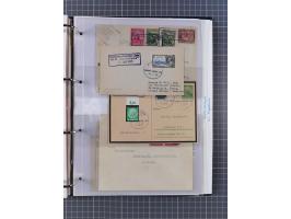 1933/39, Sammlung “DSP Hamburg-Amerika” (Westindien und Cuba-Mexiko) mit fast 50 Briefen, Karten und GSK, dabei Bedarfspost, 