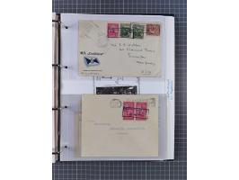 1933/39, Sammlung “DSP Hamburg-Amerika” (Westindien und Cuba-Mexiko) mit fast 50 Briefen, Karten und GSK, dabei Bedarfspost, 