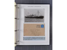 1933/39, Sammlung “DSP Hamburg-Amerika” (Westindien und Cuba-Mexiko) mit fast 50 Briefen, Karten und GSK, dabei Bedarfspost, 