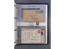 1933/39, Sammlung “DSP Hamburg-Amerika” (Westindien und Cuba-Mexiko) mit fast 50 Briefen, Karten und GSK, dabei Bedarfspost, 