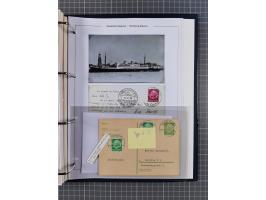 1933/39, Sammlung “DSP Hamburg-Amerika” (Westindien und Cuba-Mexiko) mit fast 50 Briefen, Karten und GSK, dabei Bedarfspost, 