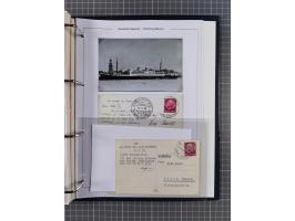 1933/39, Sammlung “DSP Hamburg-Amerika” (Westindien und Cuba-Mexiko) mit fast 50 Briefen, Karten und GSK, dabei Bedarfspost, 