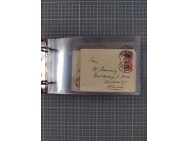 1891/1935 (ca.), umfangreiche Sammlung “DSP LINIE HAMBURG-SÜDAMERIKA I-LV” mit ca. 470 Briefen, Karten und GSK sowie wenigen 