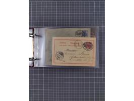 1891/1935 (ca.), umfangreiche Sammlung “DSP LINIE HAMBURG-SÜDAMERIKA I-LV” mit ca. 470 Briefen, Karten und GSK sowie wenigen 