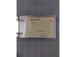 1891/1935 (ca.), umfangreiche Sammlung “DSP LINIE HAMBURG-SÜDAMERIKA I-LV” mit ca. 470 Briefen, Karten und GSK sowie wenigen 