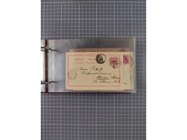 1891/1935 (ca.), umfangreiche Sammlung “DSP LINIE HAMBURG-SÜDAMERIKA I-LV” mit ca. 470 Briefen, Karten und GSK sowie wenigen 