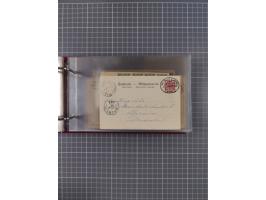 1891/1935 (ca.), umfangreiche Sammlung “DSP LINIE HAMBURG-SÜDAMERIKA I-LV” mit ca. 470 Briefen, Karten und GSK sowie wenigen 