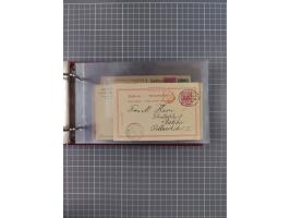 1891/1935 (ca.), umfangreiche Sammlung “DSP LINIE HAMBURG-SÜDAMERIKA I-LV” mit ca. 470 Briefen, Karten und GSK sowie wenigen 