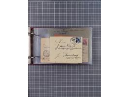 1891/1935 (ca.), umfangreiche Sammlung “DSP LINIE HAMBURG-SÜDAMERIKA I-LV” mit ca. 470 Briefen, Karten und GSK sowie wenigen 