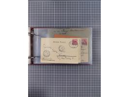 1891/1935 (ca.), umfangreiche Sammlung “DSP LINIE HAMBURG-SÜDAMERIKA I-LV” mit ca. 470 Briefen, Karten und GSK sowie wenigen 