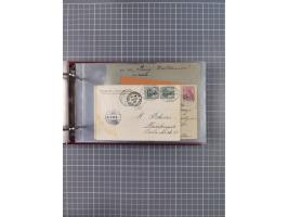 1891/1935 (ca.), umfangreiche Sammlung “DSP LINIE HAMBURG-SÜDAMERIKA I-LV” mit ca. 470 Briefen, Karten und GSK sowie wenigen 