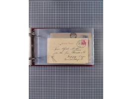 1891/1935 (ca.), umfangreiche Sammlung “DSP LINIE HAMBURG-SÜDAMERIKA I-LV” mit ca. 470 Briefen, Karten und GSK sowie wenigen 