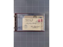 1891/1935 (ca.), umfangreiche Sammlung “DSP LINIE HAMBURG-SÜDAMERIKA I-LV” mit ca. 470 Briefen, Karten und GSK sowie wenigen 