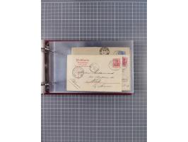 1891/1935 (ca.), umfangreiche Sammlung “DSP LINIE HAMBURG-SÜDAMERIKA I-LV” mit ca. 470 Briefen, Karten und GSK sowie wenigen 