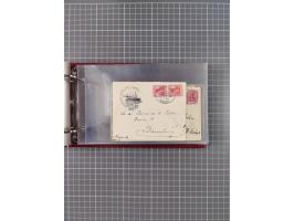 1891/1935 (ca.), umfangreiche Sammlung “DSP LINIE HAMBURG-SÜDAMERIKA I-LV” mit ca. 470 Briefen, Karten und GSK sowie wenigen 