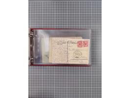 1891/1935 (ca.), umfangreiche Sammlung “DSP LINIE HAMBURG-SÜDAMERIKA I-LV” mit ca. 470 Briefen, Karten und GSK sowie wenigen 