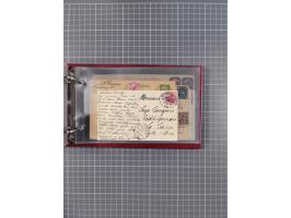 1891/1935 (ca.), umfangreiche Sammlung “DSP LINIE HAMBURG-SÜDAMERIKA I-LV” mit ca. 470 Briefen, Karten und GSK sowie wenigen 