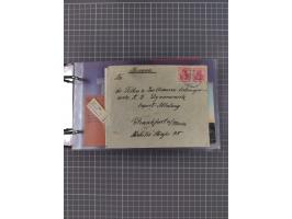 1891/1935 (ca.), umfangreiche Sammlung “DSP LINIE HAMBURG-SÜDAMERIKA I-LV” mit ca. 470 Briefen, Karten und GSK sowie wenigen 