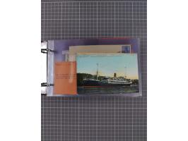 1891/1935 (ca.), umfangreiche Sammlung “DSP LINIE HAMBURG-SÜDAMERIKA I-LV” mit ca. 470 Briefen, Karten und GSK sowie wenigen 