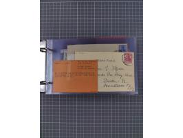 1891/1935 (ca.), umfangreiche Sammlung “DSP LINIE HAMBURG-SÜDAMERIKA I-LV” mit ca. 470 Briefen, Karten und GSK sowie wenigen 