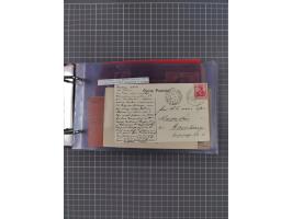 1891/1935 (ca.), umfangreiche Sammlung “DSP LINIE HAMBURG-SÜDAMERIKA I-LV” mit ca. 470 Briefen, Karten und GSK sowie wenigen 