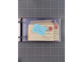 1891/1935 (ca.), umfangreiche Sammlung “DSP LINIE HAMBURG-SÜDAMERIKA I-LV” mit ca. 470 Briefen, Karten und GSK sowie wenigen 